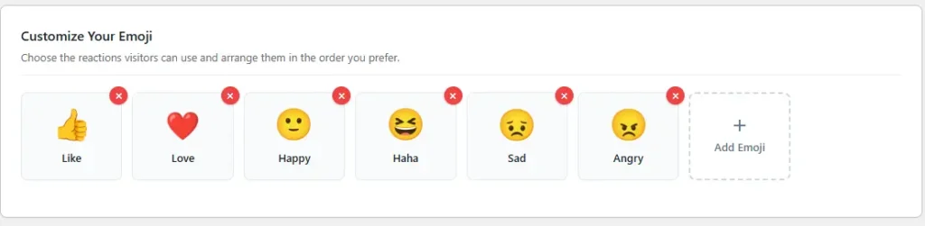 customize emoji with Reactify